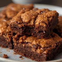 Air-Fried Brownie Squares