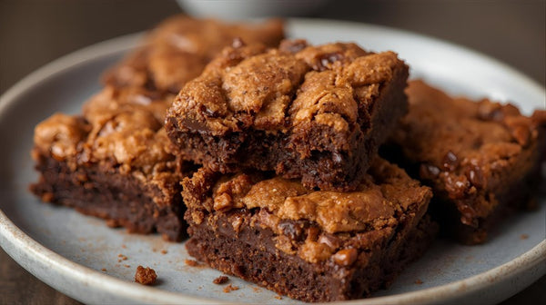 Air-Fried Brownie Squares