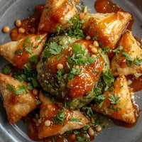 Air-Fried Samosa Chaat