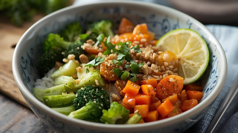 Asian Ginger Veggie Bowl