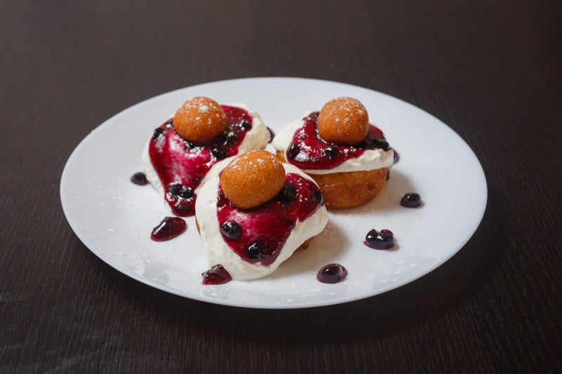 Baked Gulab Jamun Cheesecake Bites