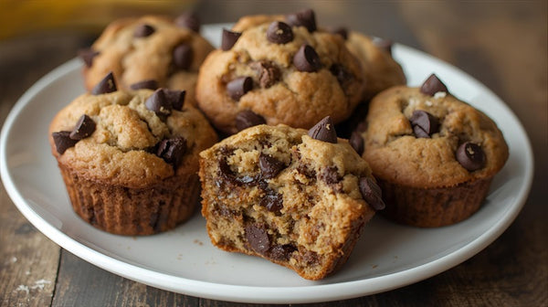Banana Chocolate Chip Muffins