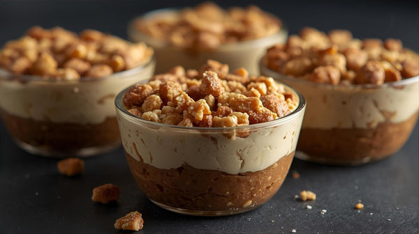 Cake Crumble Pudding Cups