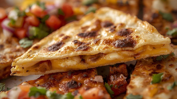 Cheese Quesadilla Wedges