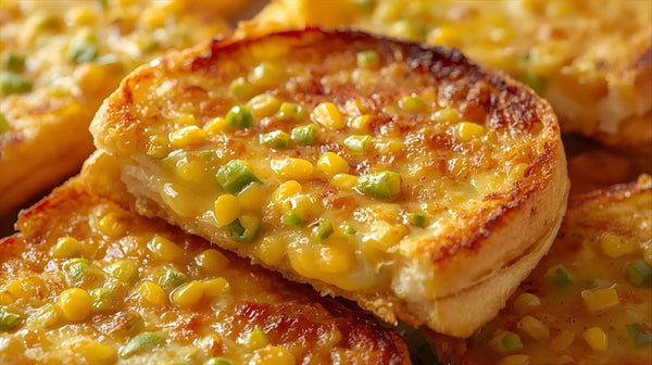 Cheesy Corn Toasties