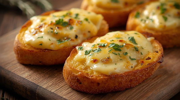 Cheesy Garlic Bread Toast
