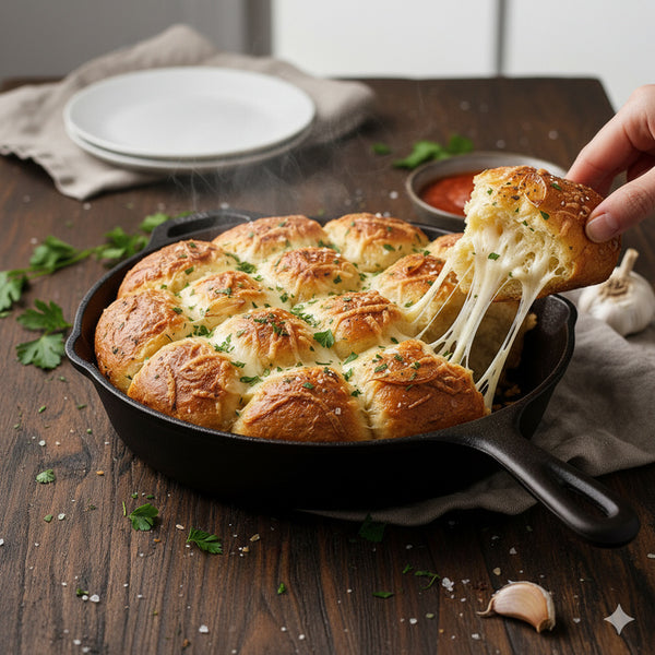 Cheesy Pull-Apart Garlic Bread