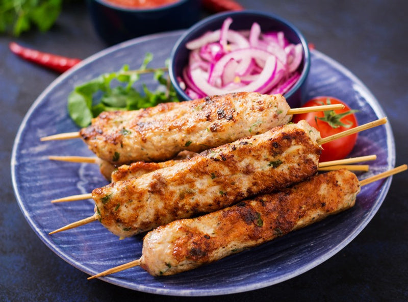 Chicken Seekh Kebab Bites