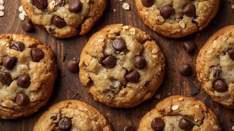 Chocolate Chip Oat Cookies