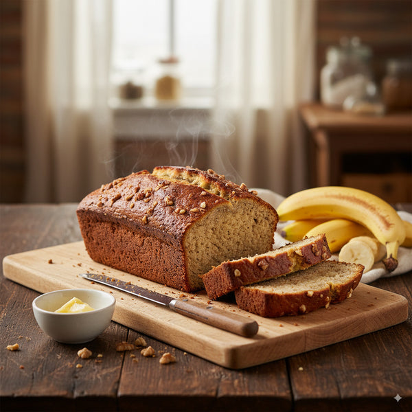 Chocolate-White Chocolate Banana Bread