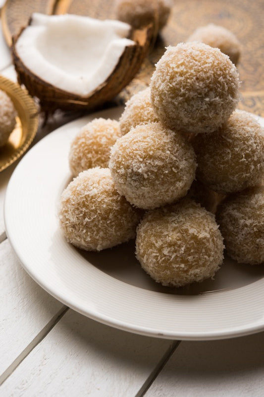 Coconut-Jaggery Bites