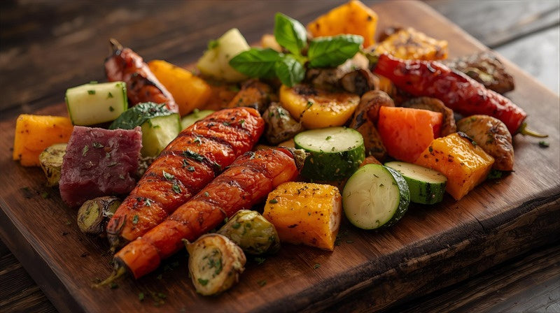 Festive Roasted Veg Platter