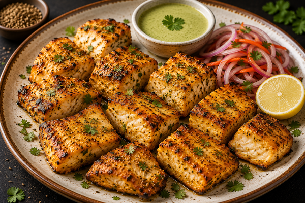 Fish Tikka with Ajwain
