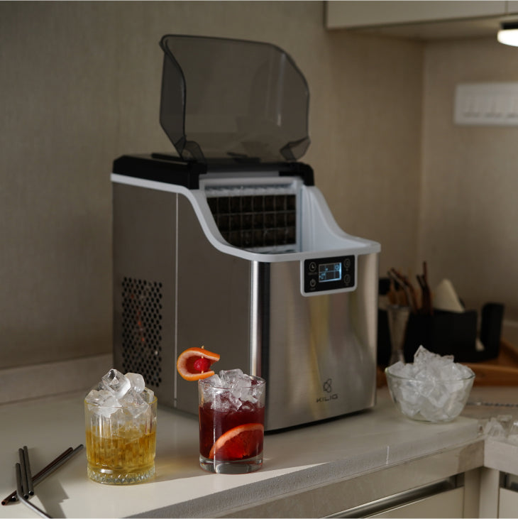 Kilig N01 Nugget Ice Maker – Crunchy Nugget Ice in 15 Mins, 25 kg