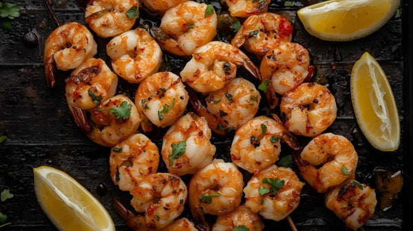 Garlic Butter Shrimp Skewers
