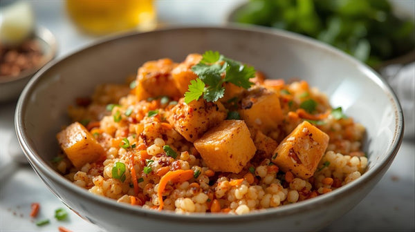 Harissa Paneer & Couscous Bowl