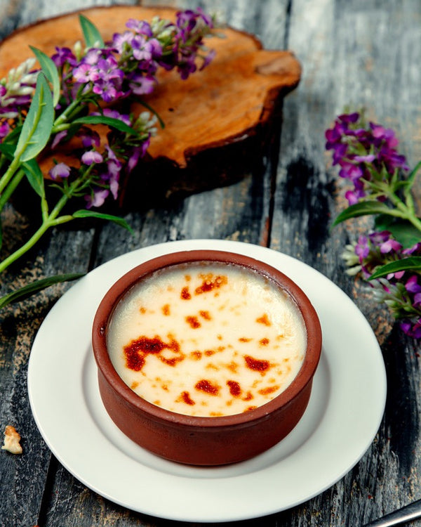 Honey-Cardamom Baked Yogurt