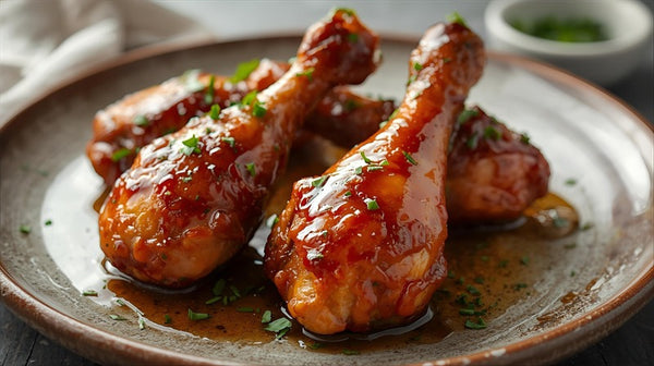 Honey Soy Glazed Chicken Drumsticks
