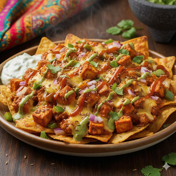 Indo-Mex Nacho Bake
