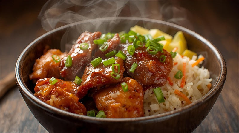 Korean BBQ Chicken Bowl