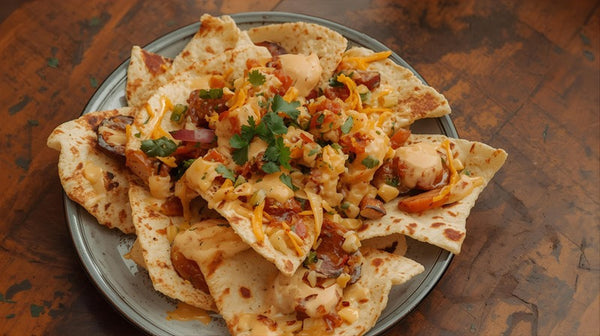 Leftover Roti Nachos