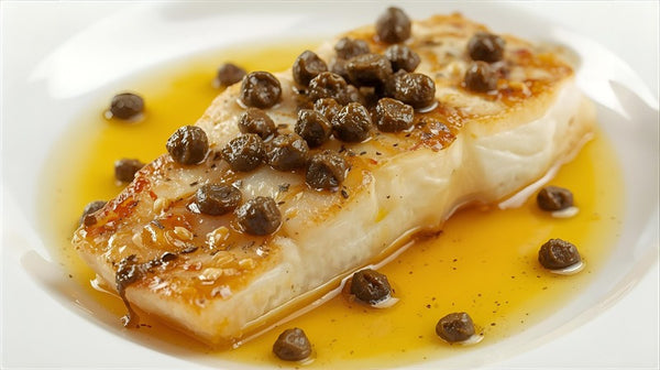 Lemon Butter Fish with Capers