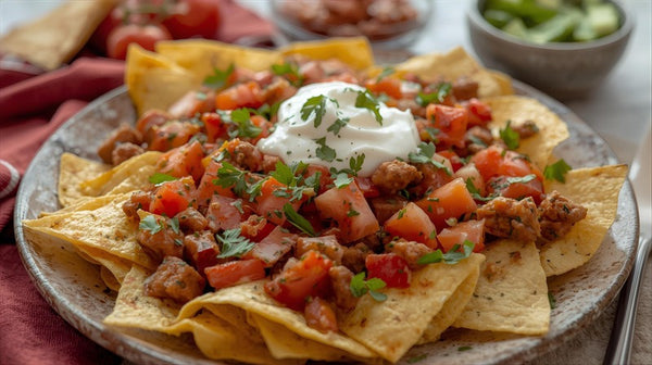 Masala Papad Nachos