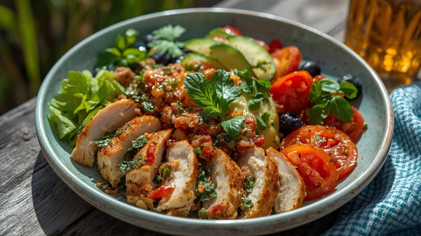 Mediterranean Chicken Power Bowl