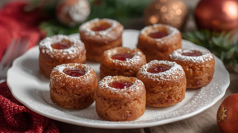 Mini Christmas Plum Cakes