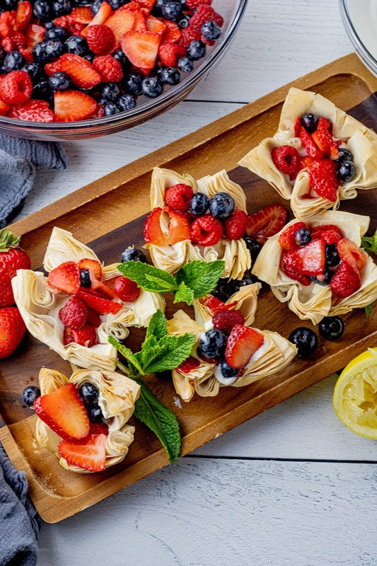 Mini Phyllo Berry Tarts