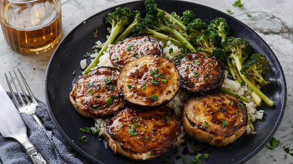 Miso-Glazed Eggplant Steaks