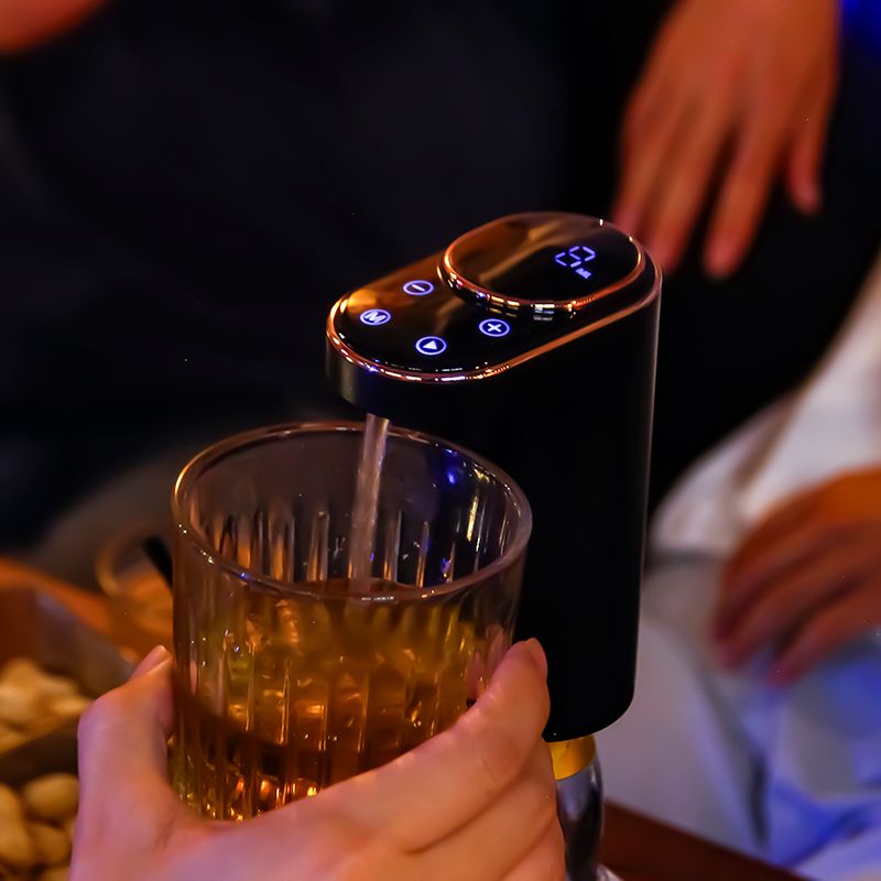 ACCURATE QUANTITATIVE SETTING — Electric Alcohol Dispenser & Aerator