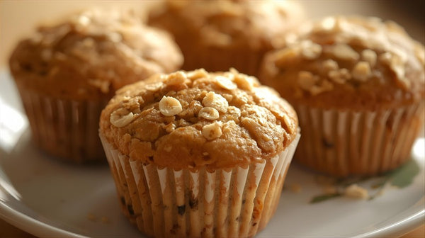Oat & Banana Mini Muffins