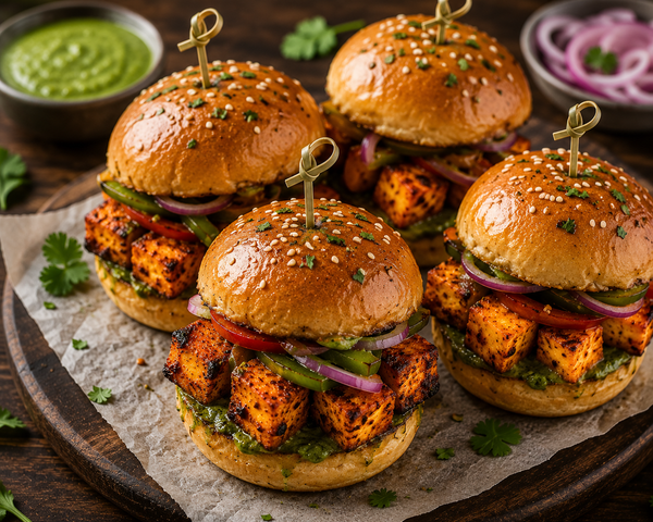 Paneer Tikka Sliders