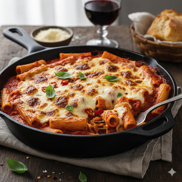 Pasta Arrabbiata Bake
