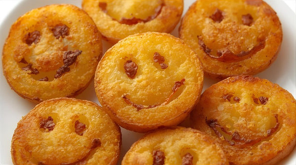 Potato Smiley Faces