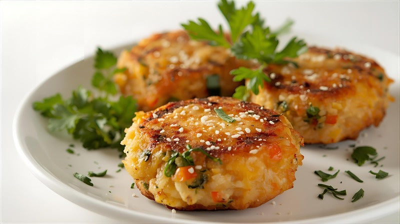 Rice & Veggie Cutlets