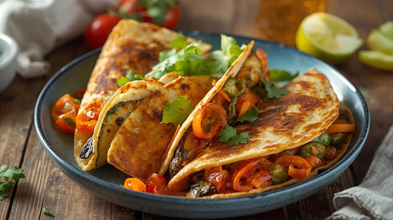 Roasted Veg Quesadillas