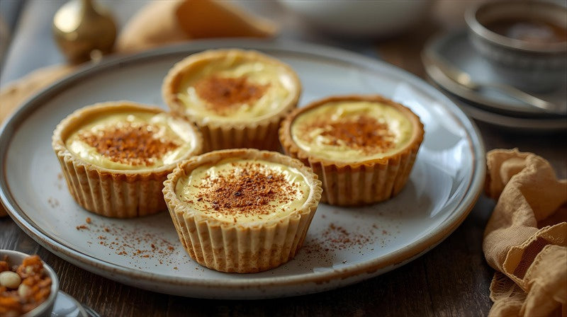 Rose & Cardamom Shrikhand Tart Cups