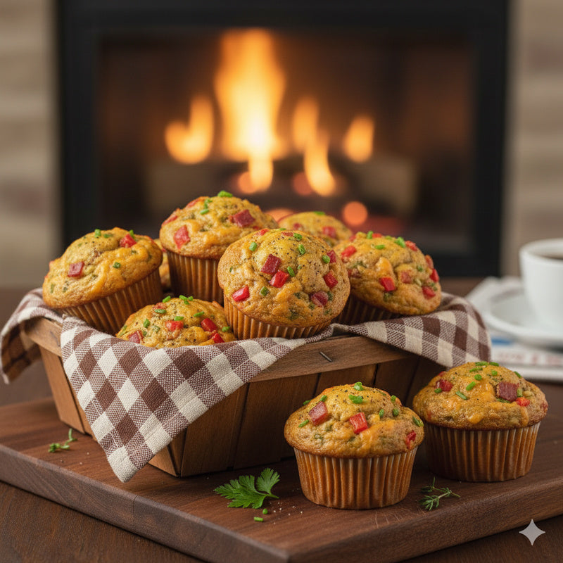 Savoury Breakfast Muffins