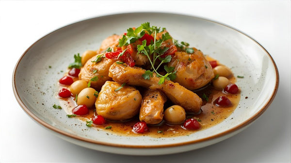 Steamed Ginger & Goji Berry Chicken