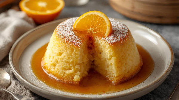 Steamed Orange Sponge Pudding