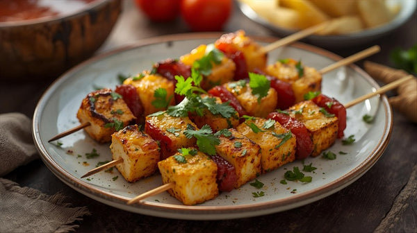 Tandoori Paneer Tikka Platter