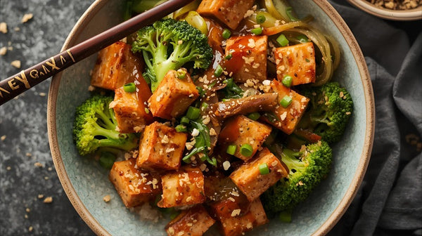 Teriyaki Tofu & Broccoli Bowl