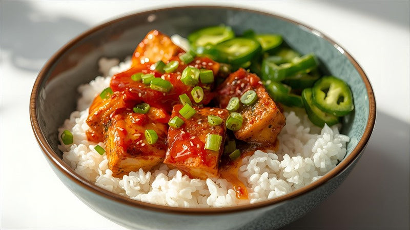 Teriyaki Tofu & Rice Bowl