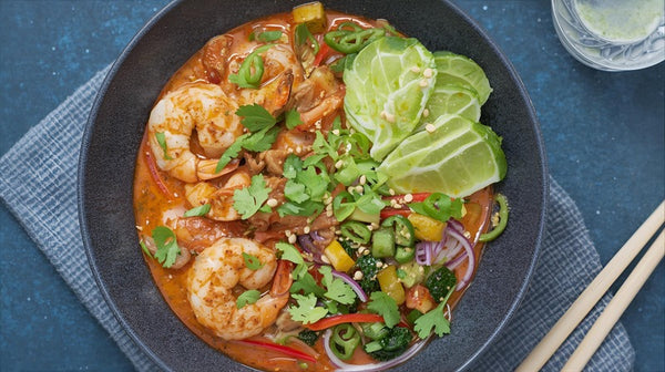 Thai Lemongrass Prawn Bowl