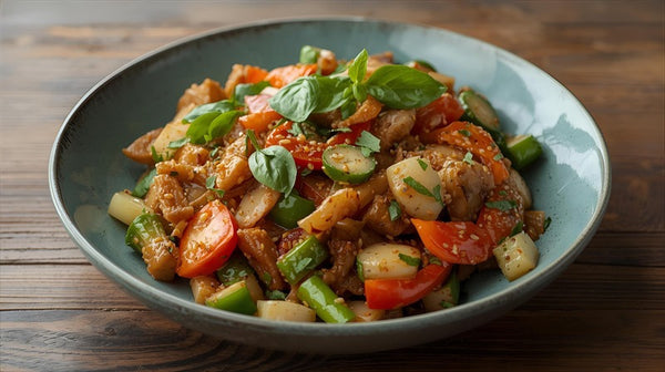 Veg Thai Basil Stir Fry