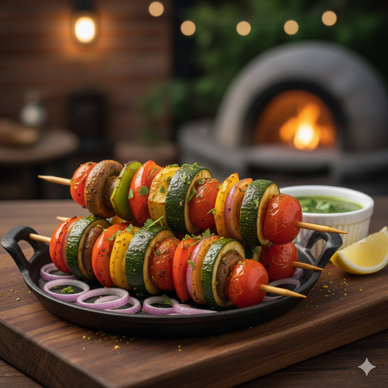 Vegetable Shashlik